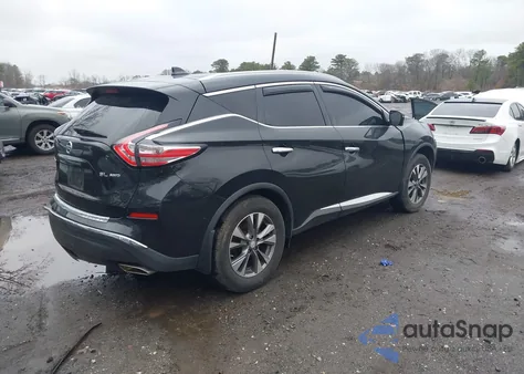 2017 Nissan Murano Sl из США, поврежденный, VIN 5N1AZ2MH1HN183599